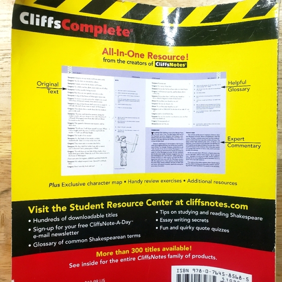 Cliffs Complete: Shakespeare's Hamlet , Cliffs Notes Resource / Study Gu… - Picture 5 of 5